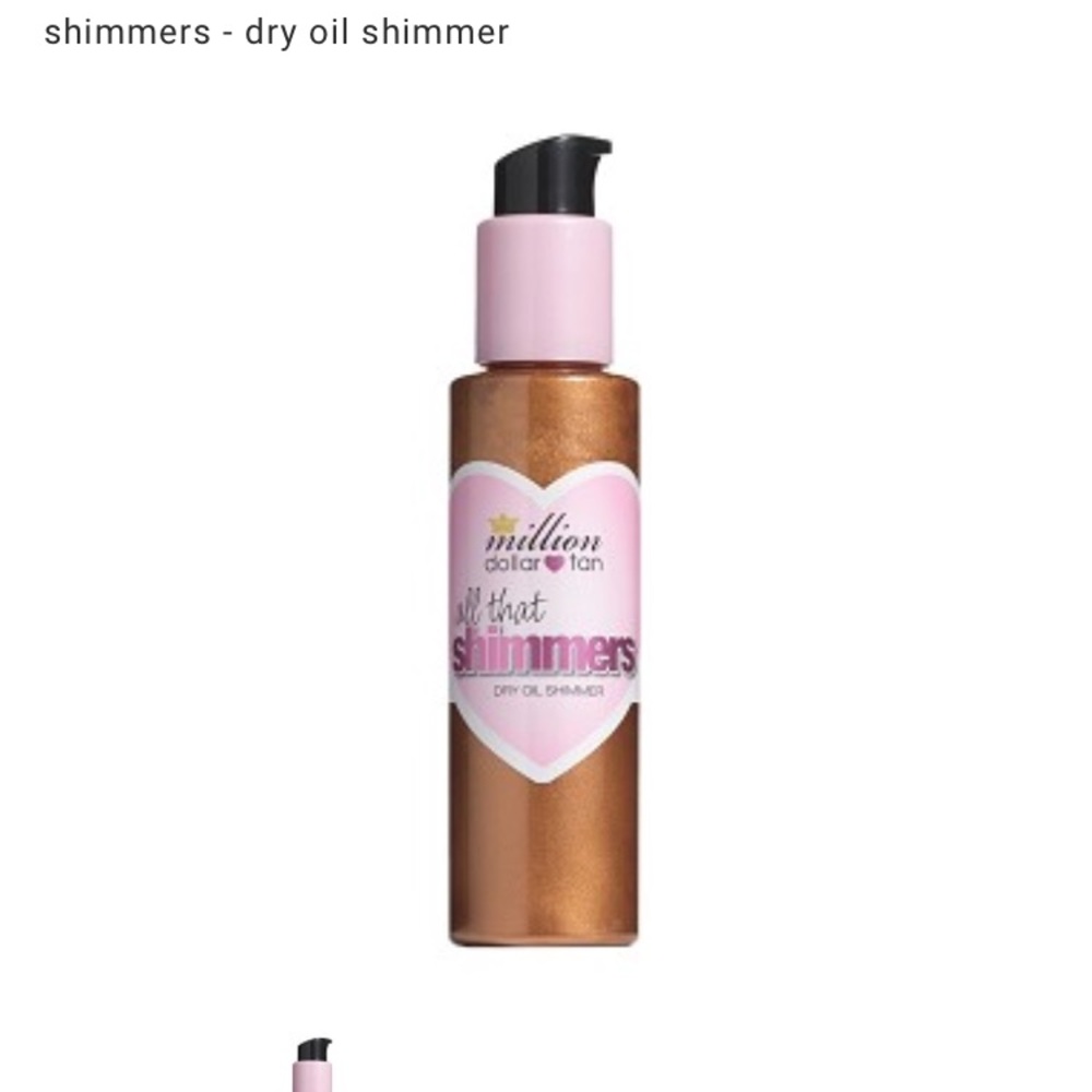 Million dollar tan dry oil shimmer